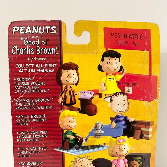 Peanuts Good ol Charlie Brown Schroeder Grand Piano Beethoven Bust Music Flaws - Picture 12 of 15